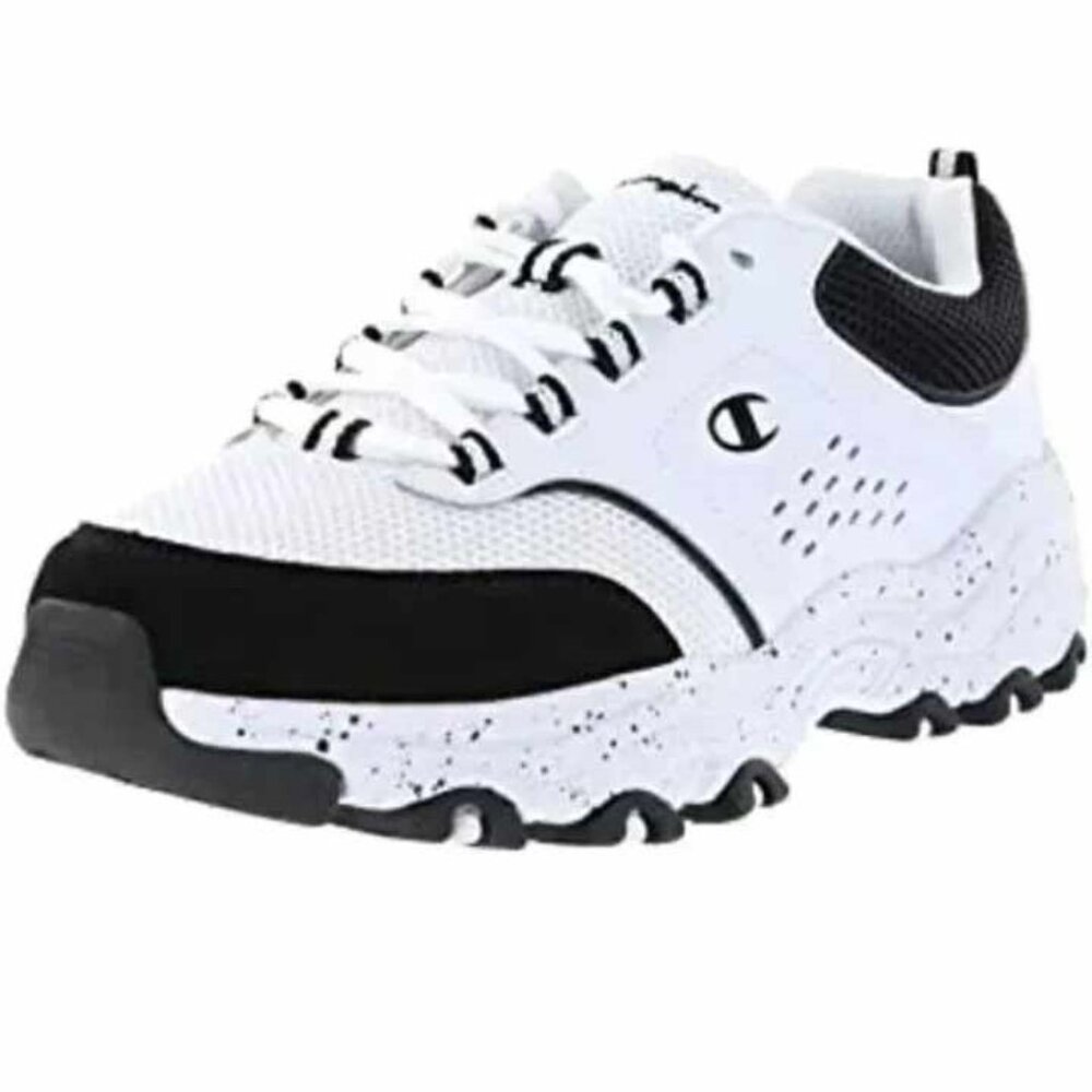 Champion Women's Margaret Black/White Runner Running Lace-Up Shoes Sneaker Sz‎ 8